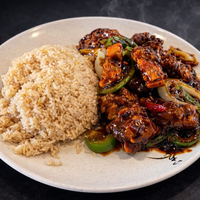 Orange Chicken.